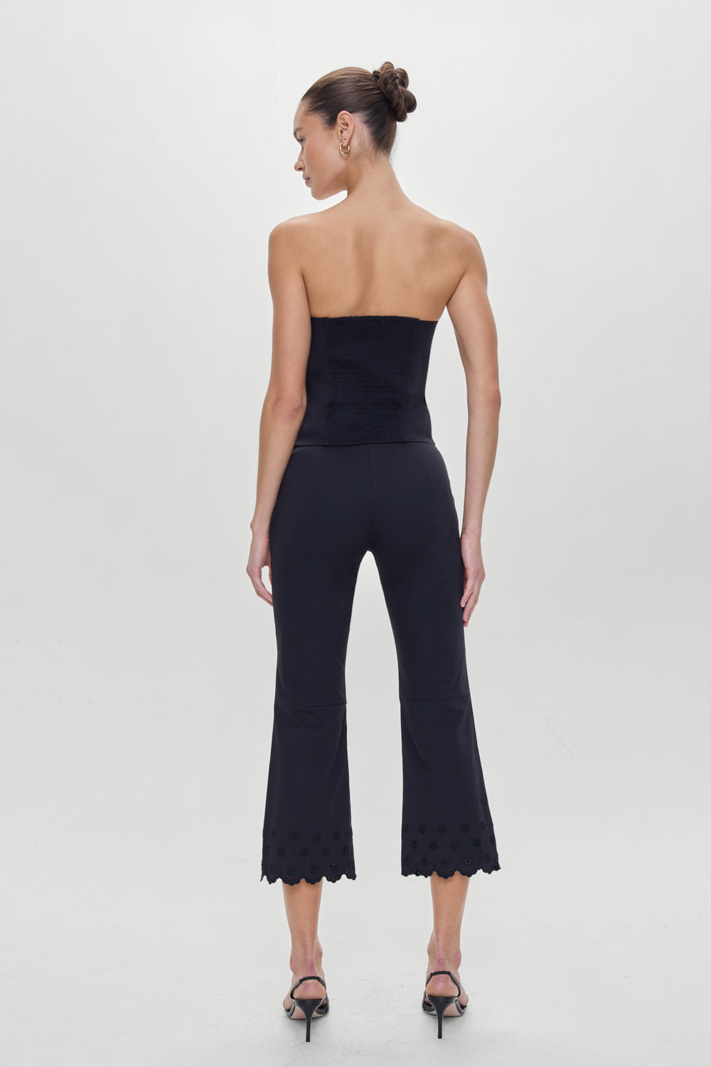 Twilight Embroidered Corset Top - Black - Image 4