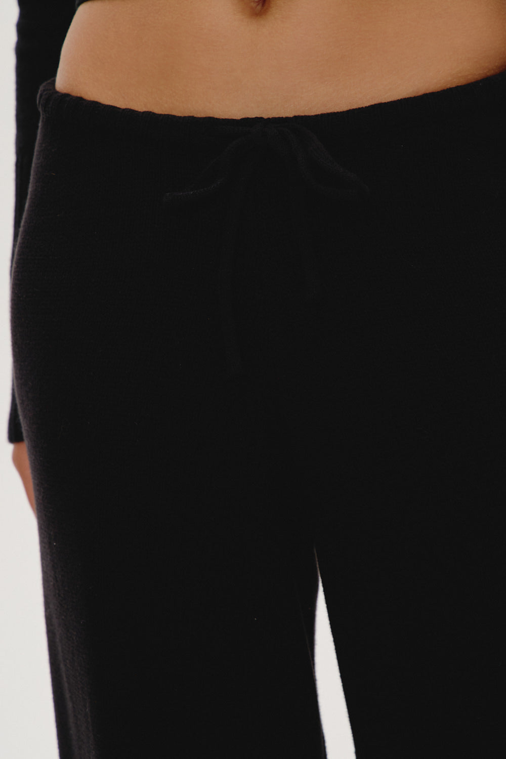 Wesley Knit Pants - Black - Image 5