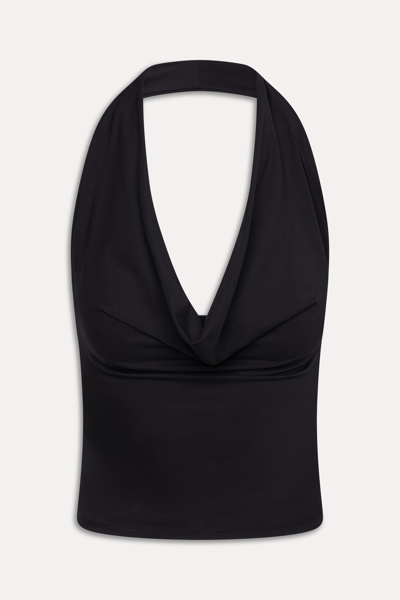 Jay Cowl Neck Top - Black - Image 3