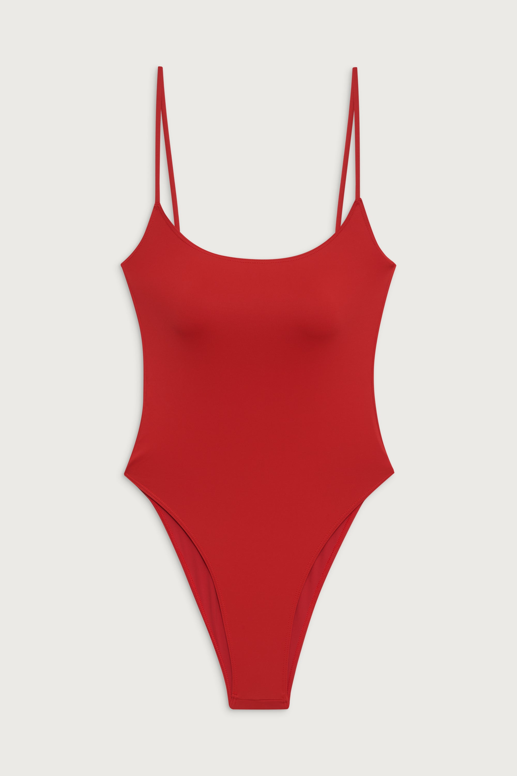 Juliet Cheeky One Piece Swimsuit - True Red - Image 3