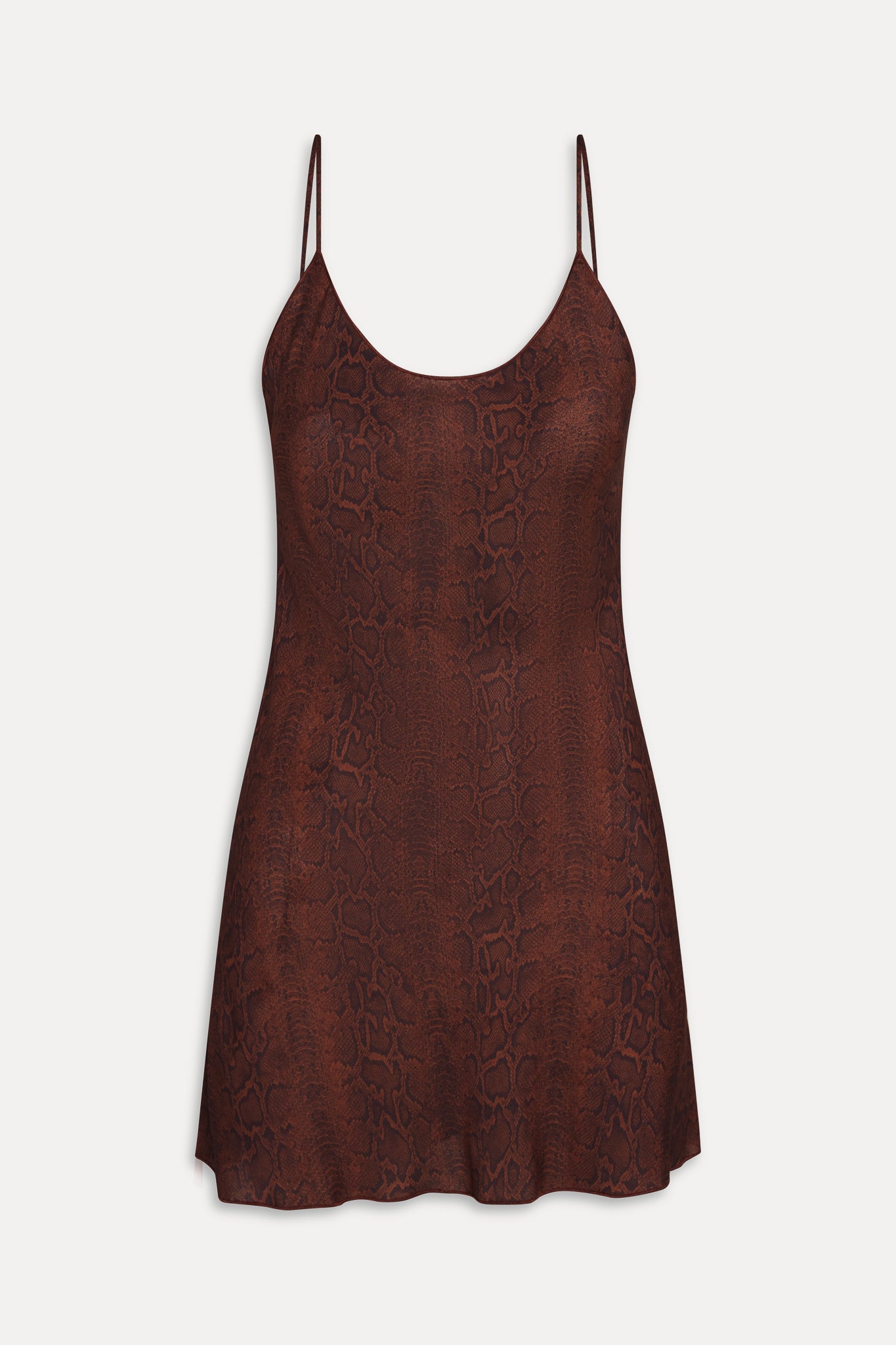 X RéAlisation Par Luz Mini Slip Dress - Python - Image 3