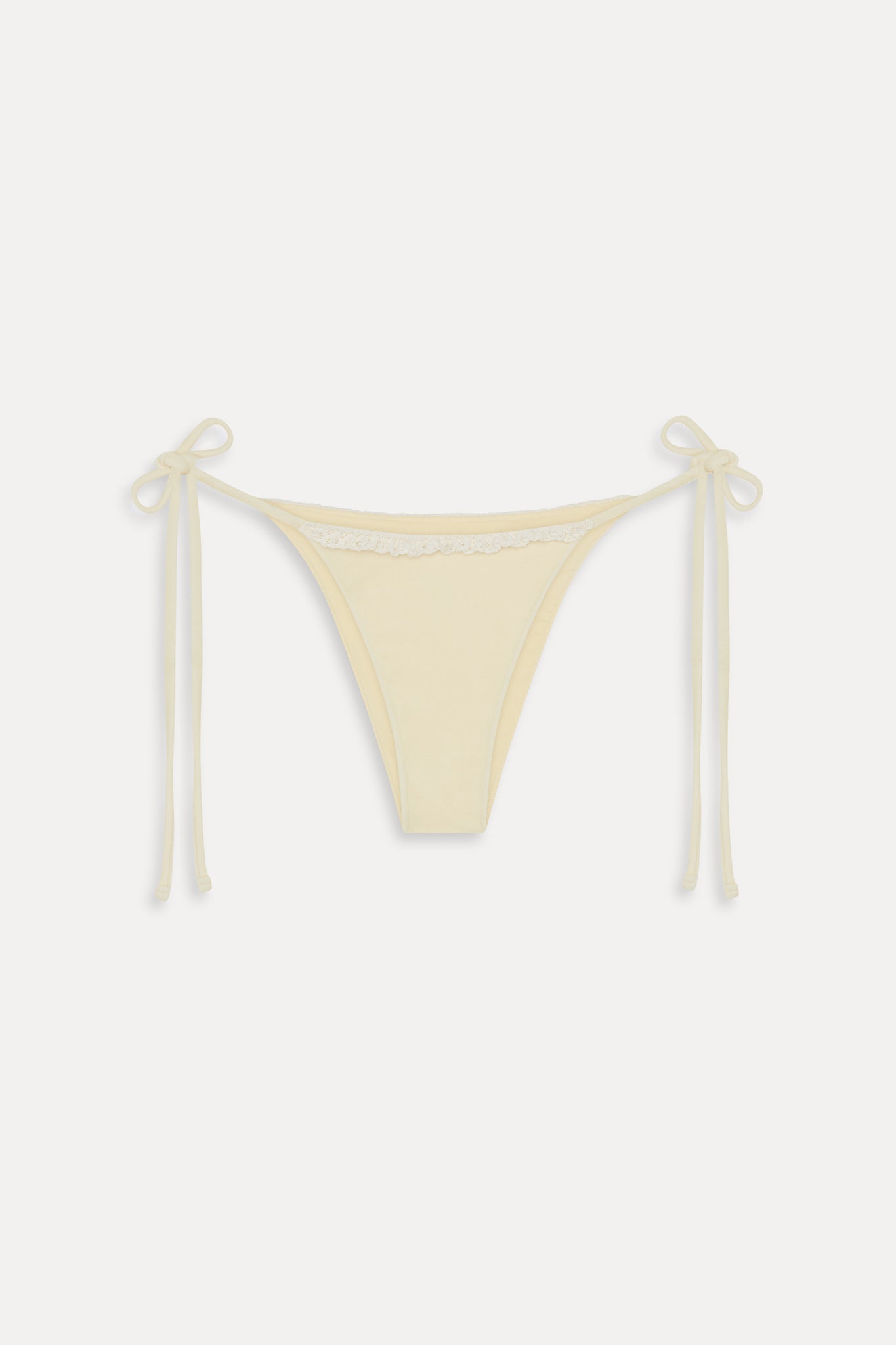 Mackenzie Terry Cheeky Bikini Bottom - Lemon - Image 3