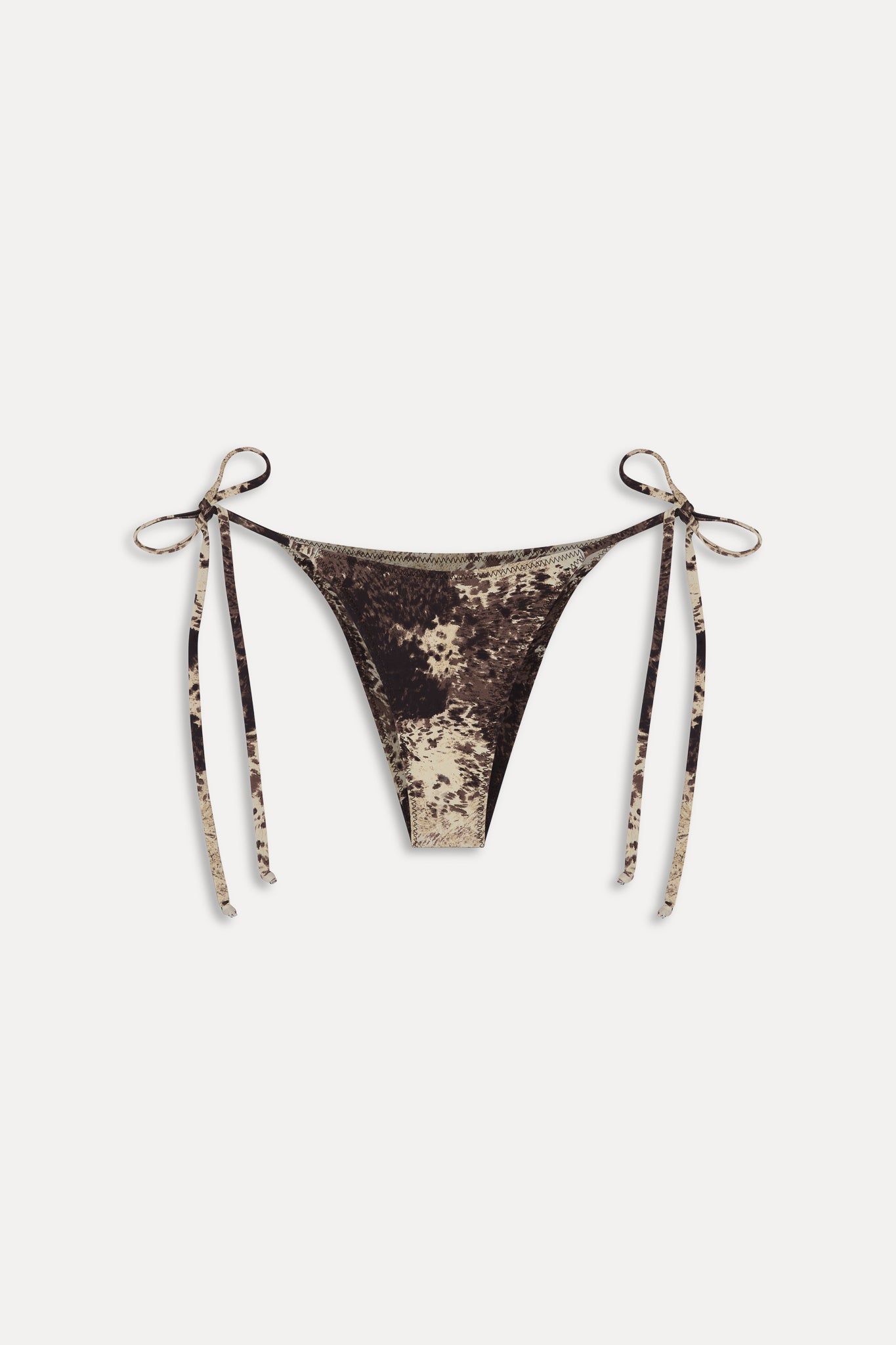 Mackenzie Reversible String Bikini Bottom - Saddle Up - Image 3
