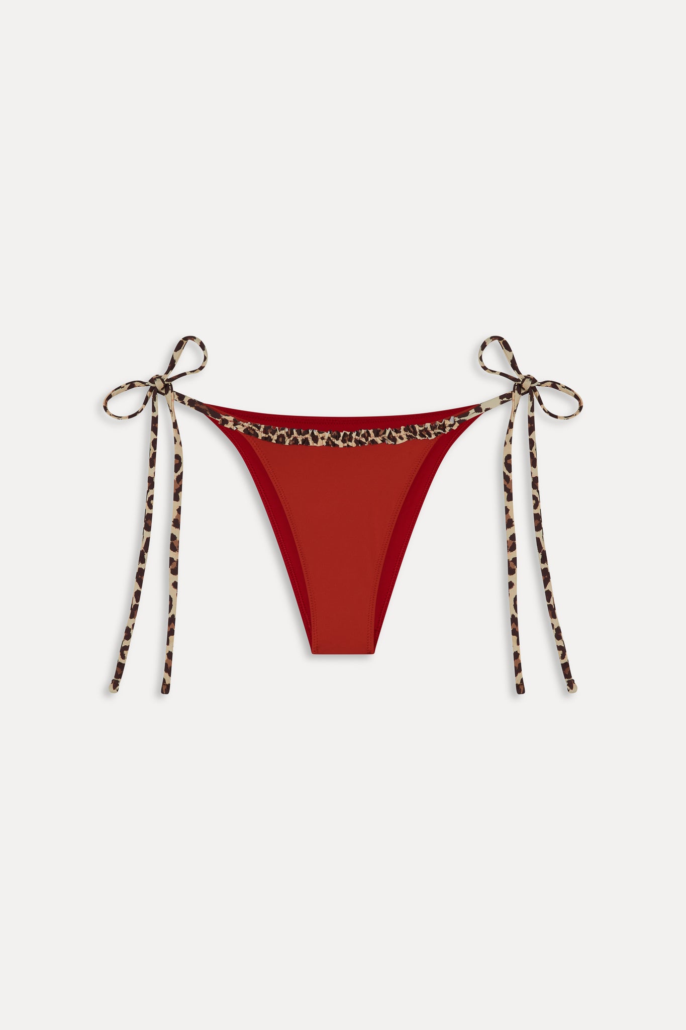 Mackenzie Ruffle Cheeky Bikini Bottom - Valentine - Image 3