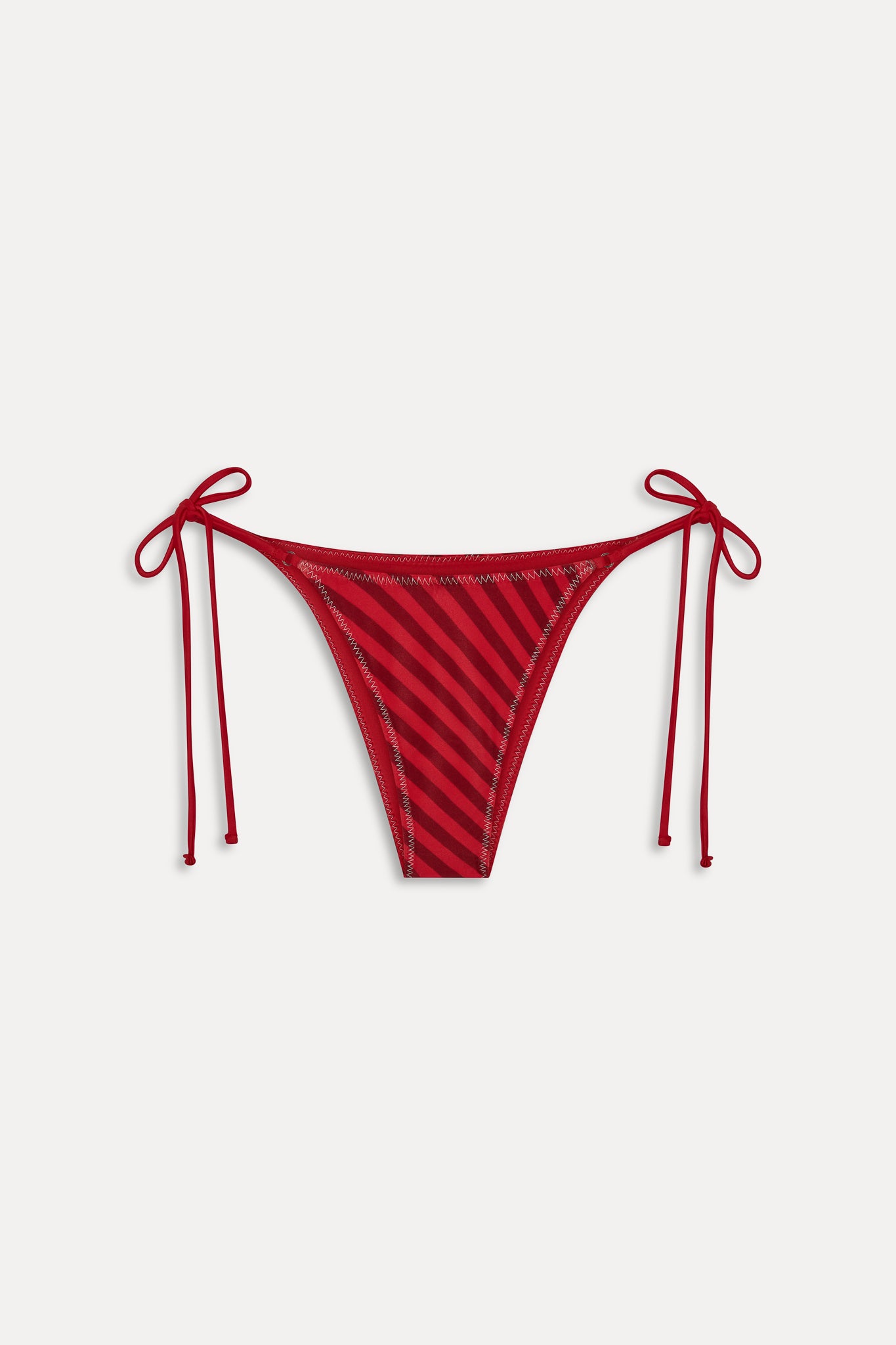 X Jennie Mackenzie Shine Bikini Bottom - Spring Stripe - Image 3