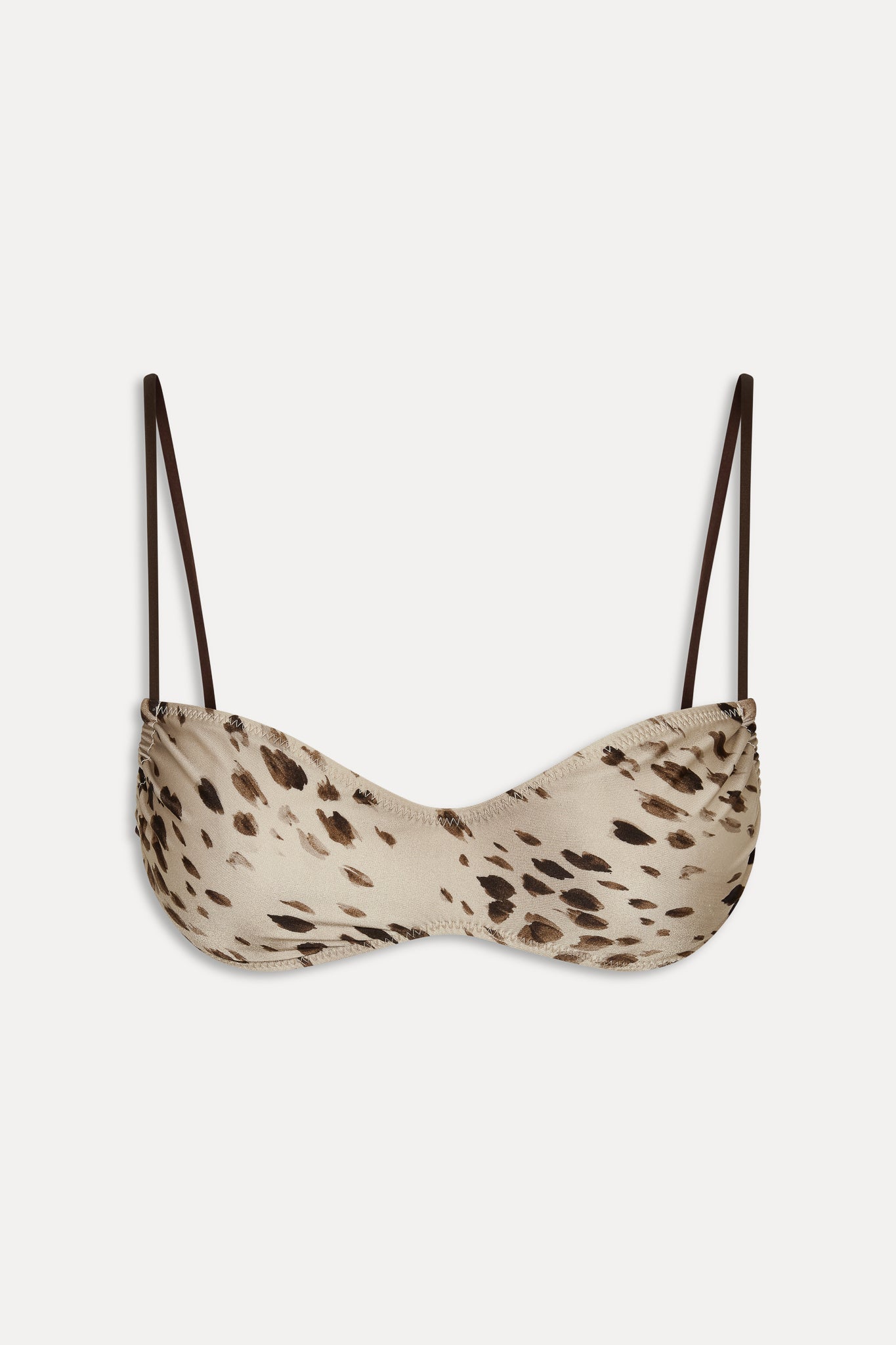 X Jennie Magnolia Shine Bikini Top - Marrakesh - Image 3