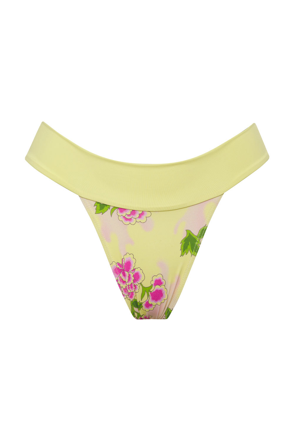 Nick Floral Cheeky Bikini Bottom - Mojito - Image 7