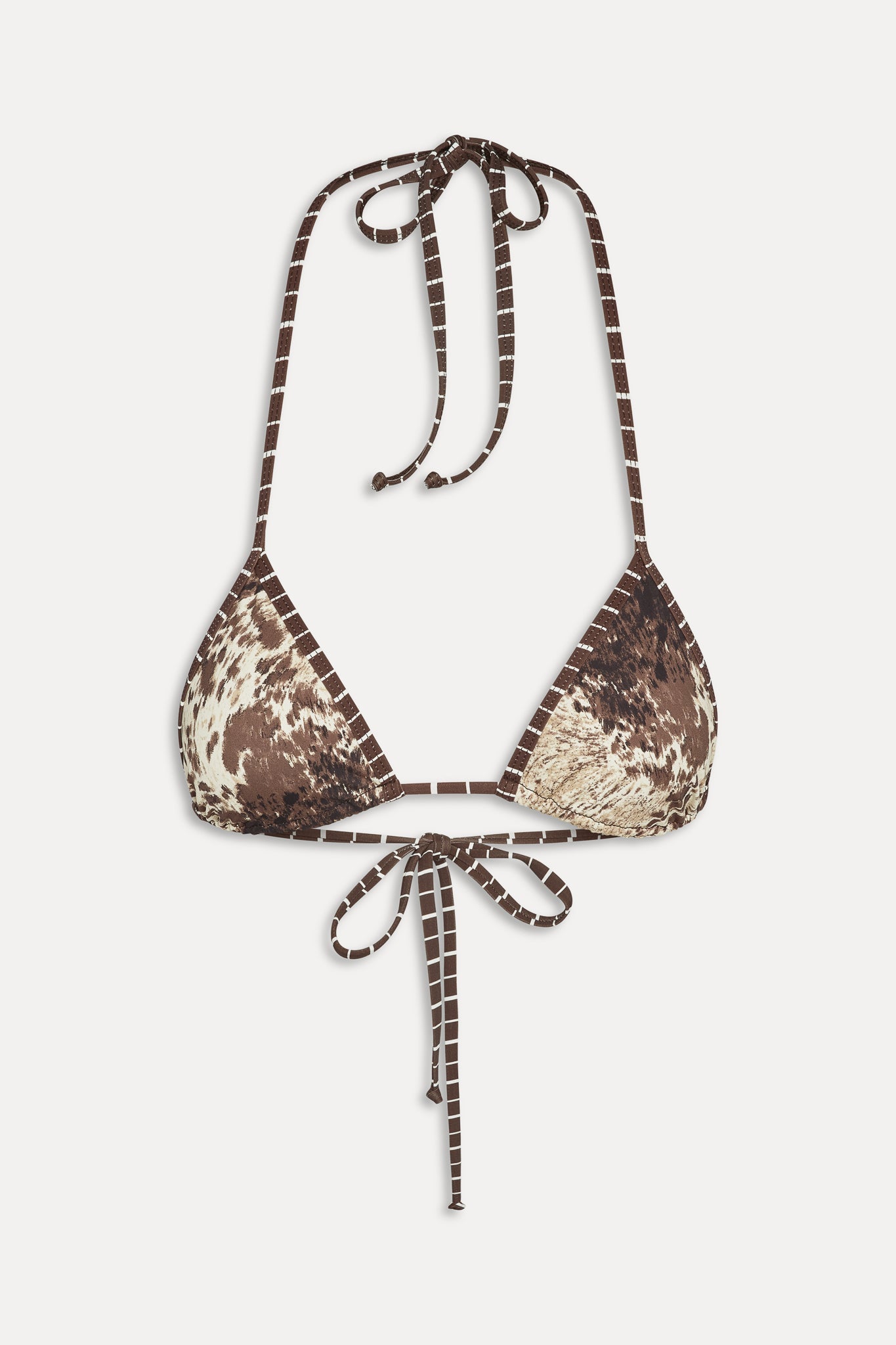 Nick Triangle String Bikini Top - Saddle Up - Image 3