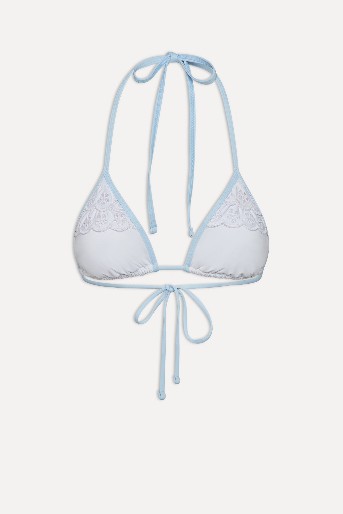 Nick Skimpy Triangle Bikini Top - Spring Cloud - Image 3
