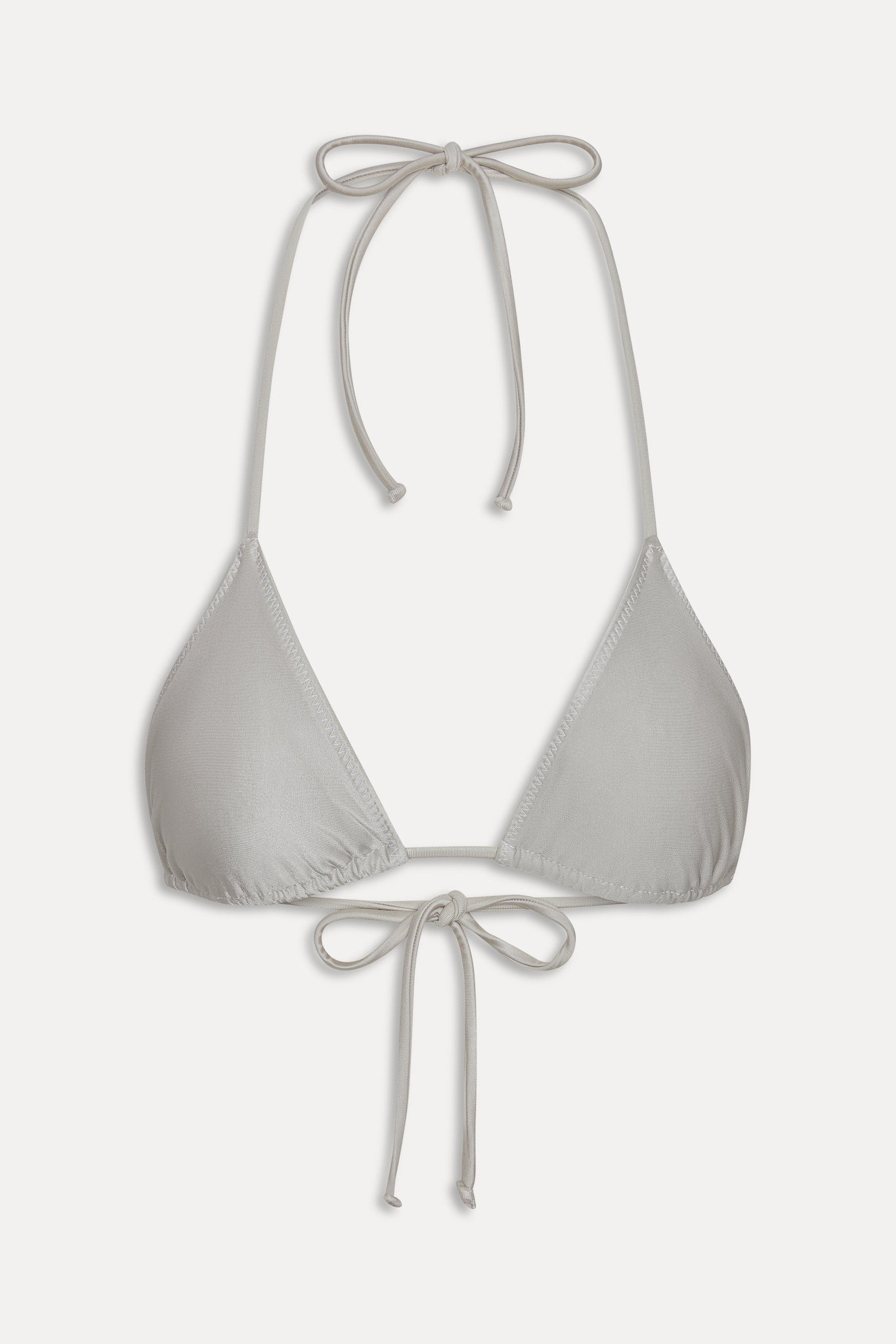 X Jennie Nick Shine Bikini Top - Moon - Image 3