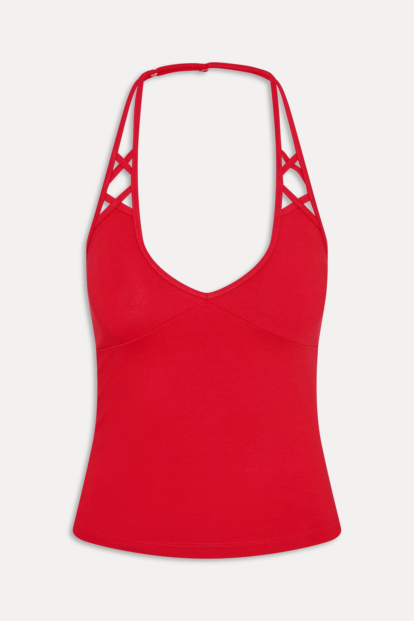 X Jennie Nora Cotton Halter Top - Roses - Image 3