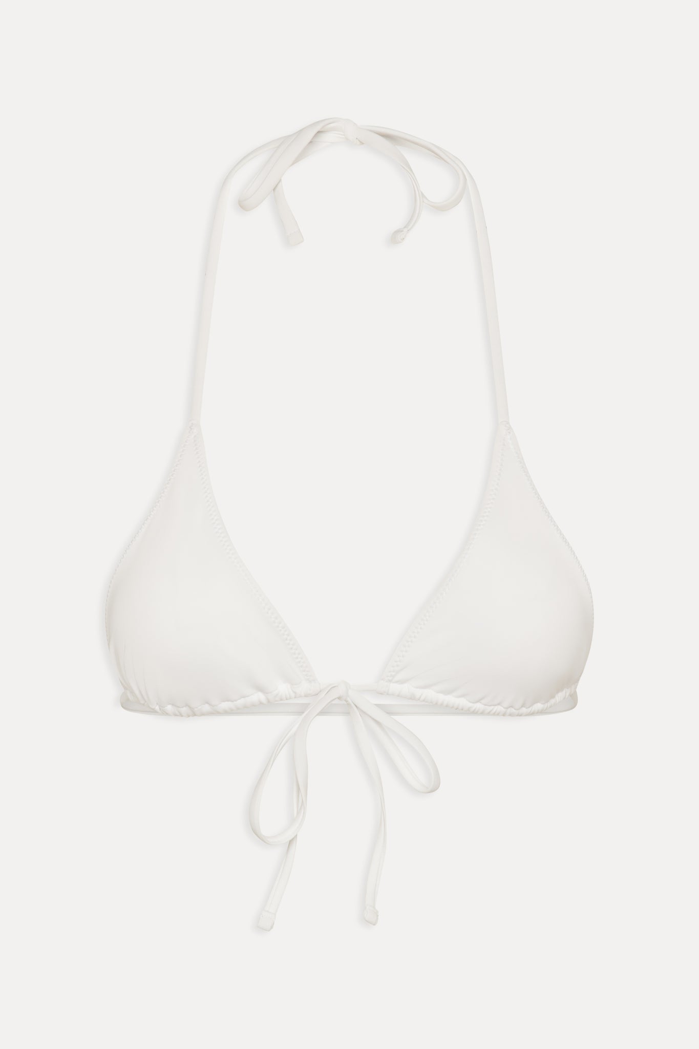 Paradise Halter Bikini Top - Optic White - Image 3
