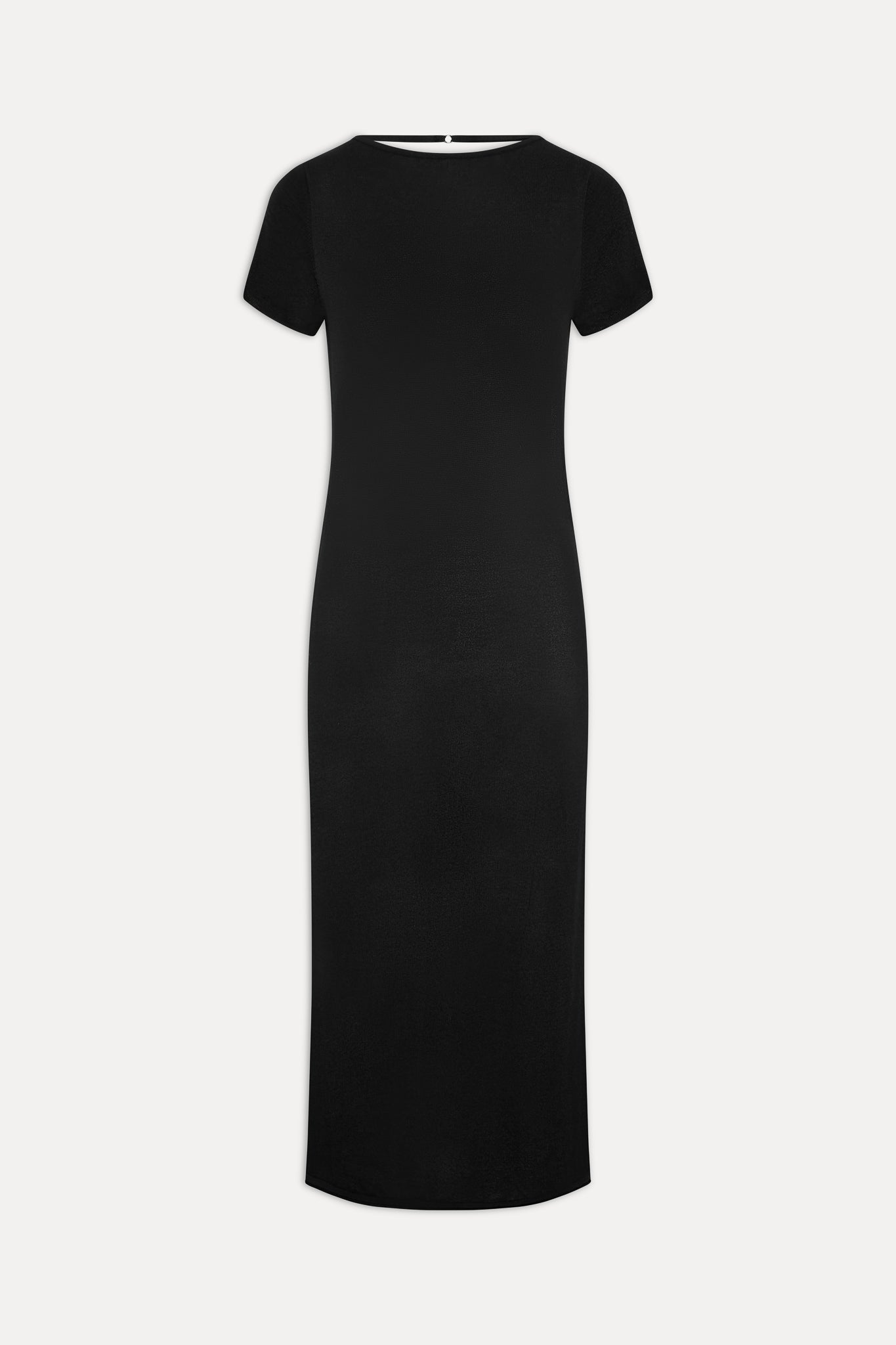X Jennie Rosalie Knit Midi Dress - Black - Image 3