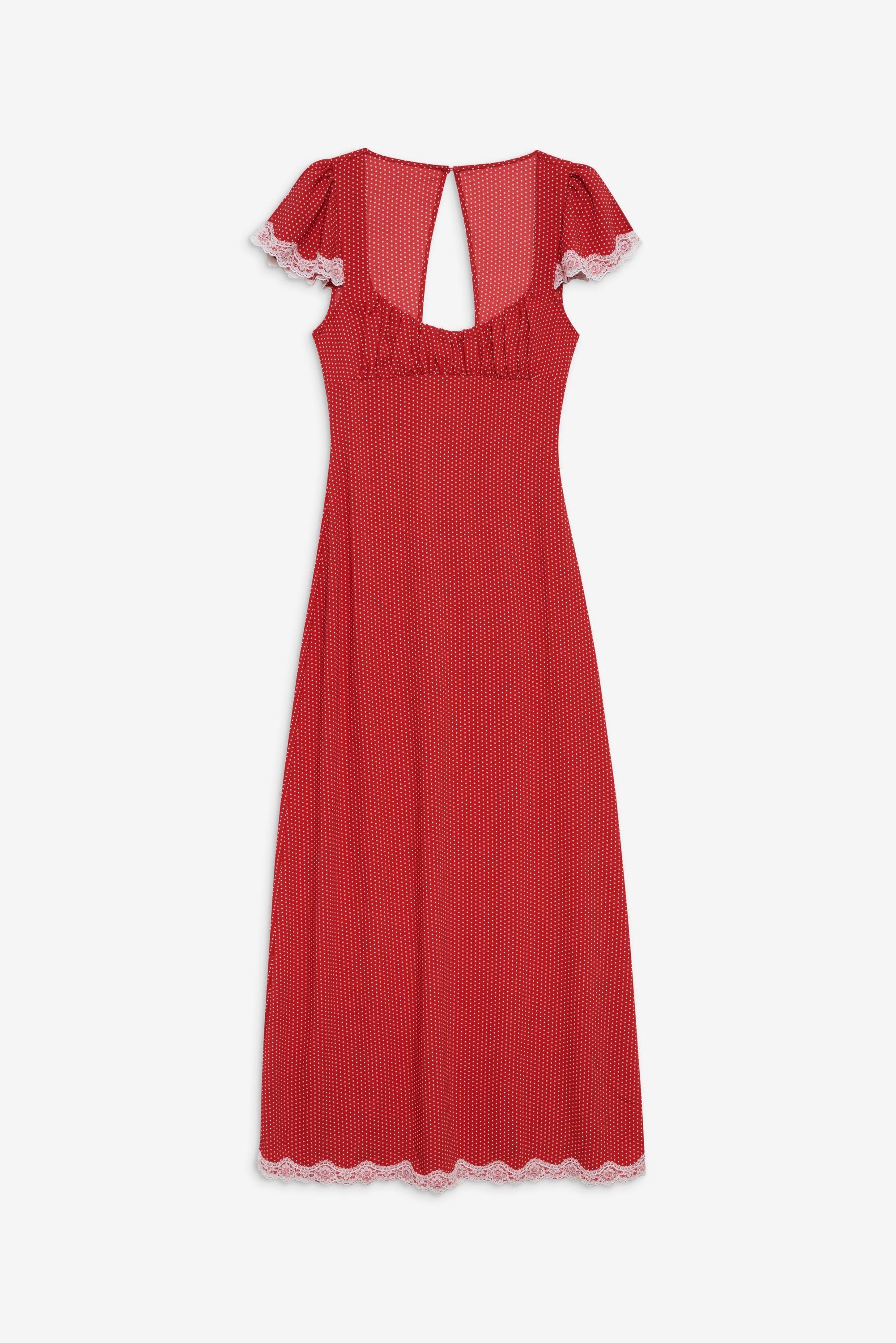 Rosalyn Polka Dot Maxi Dress - Ladybug - Image 3