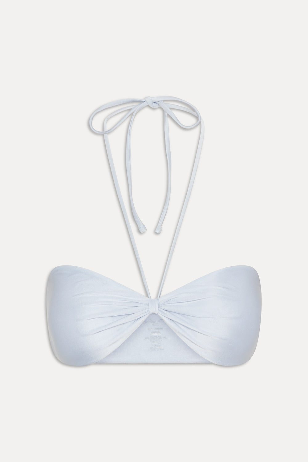 Rumi Bandeau Shine Bikini Top - Frosting - Image 3