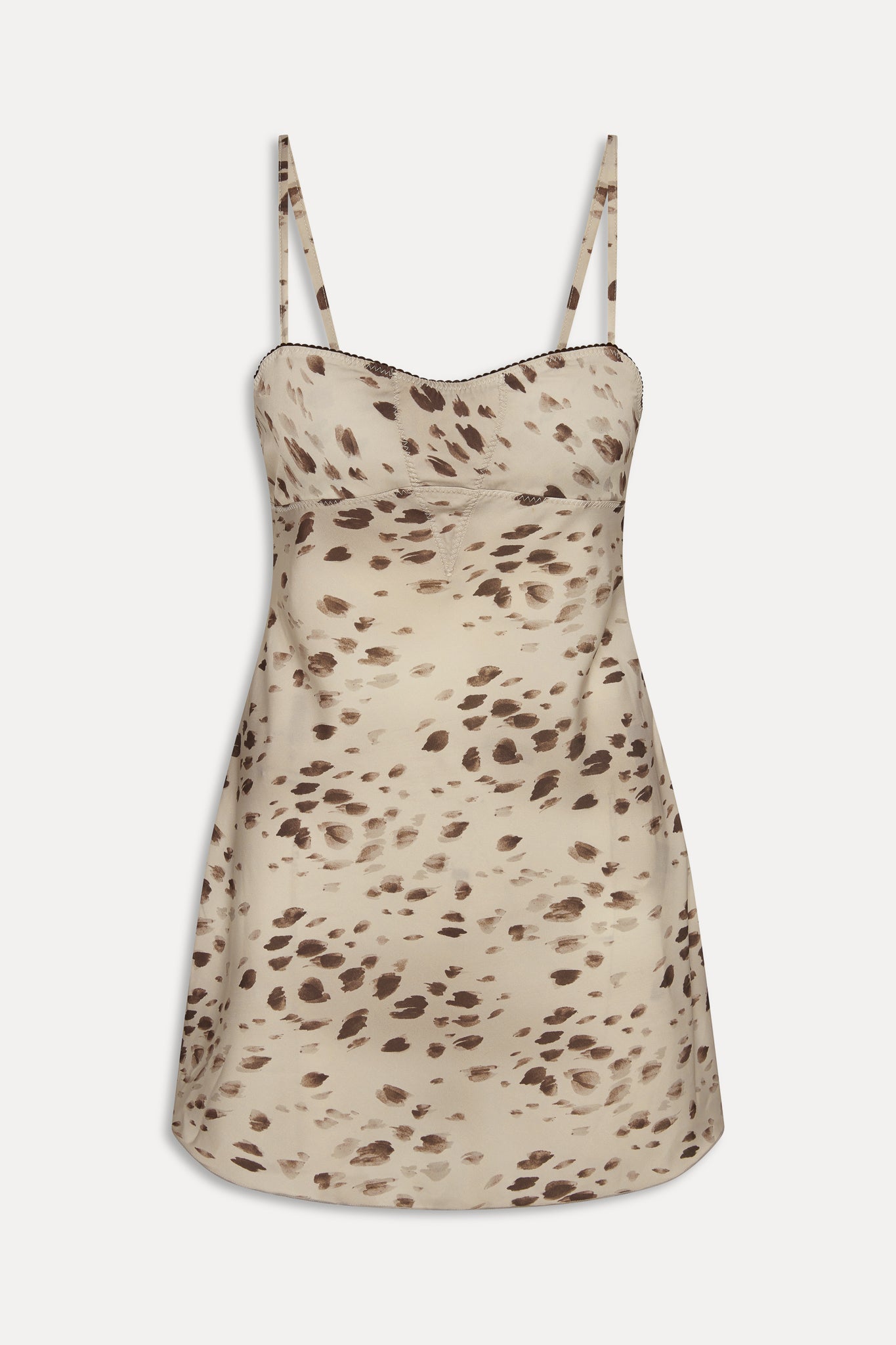 X Jennie Scarlet Satin Mini Dress - Marrakesh - Image 3
