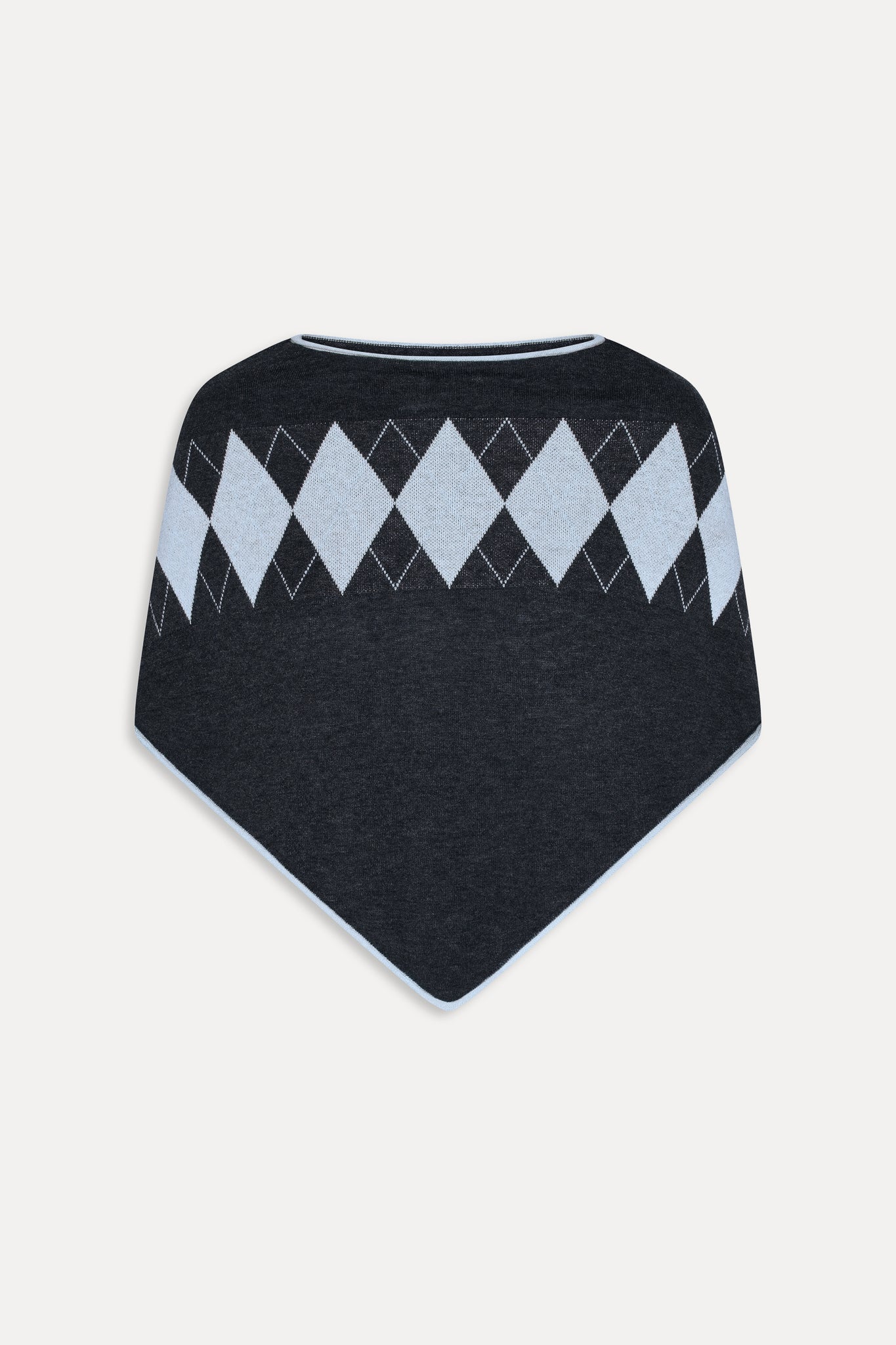 Scout Knit Poncho - Stone - Image 3