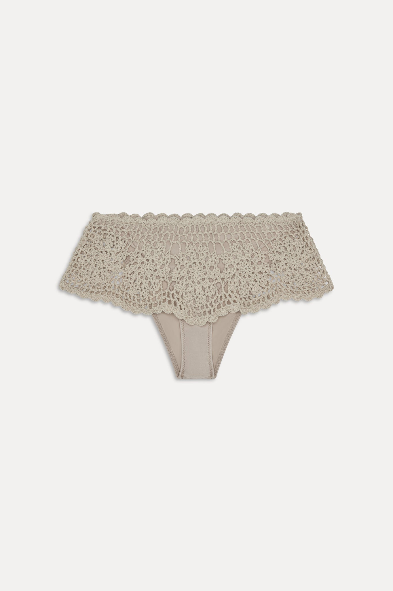 Shelly Crochet Shine Swim Skirt - Birthday Suit - Image 3