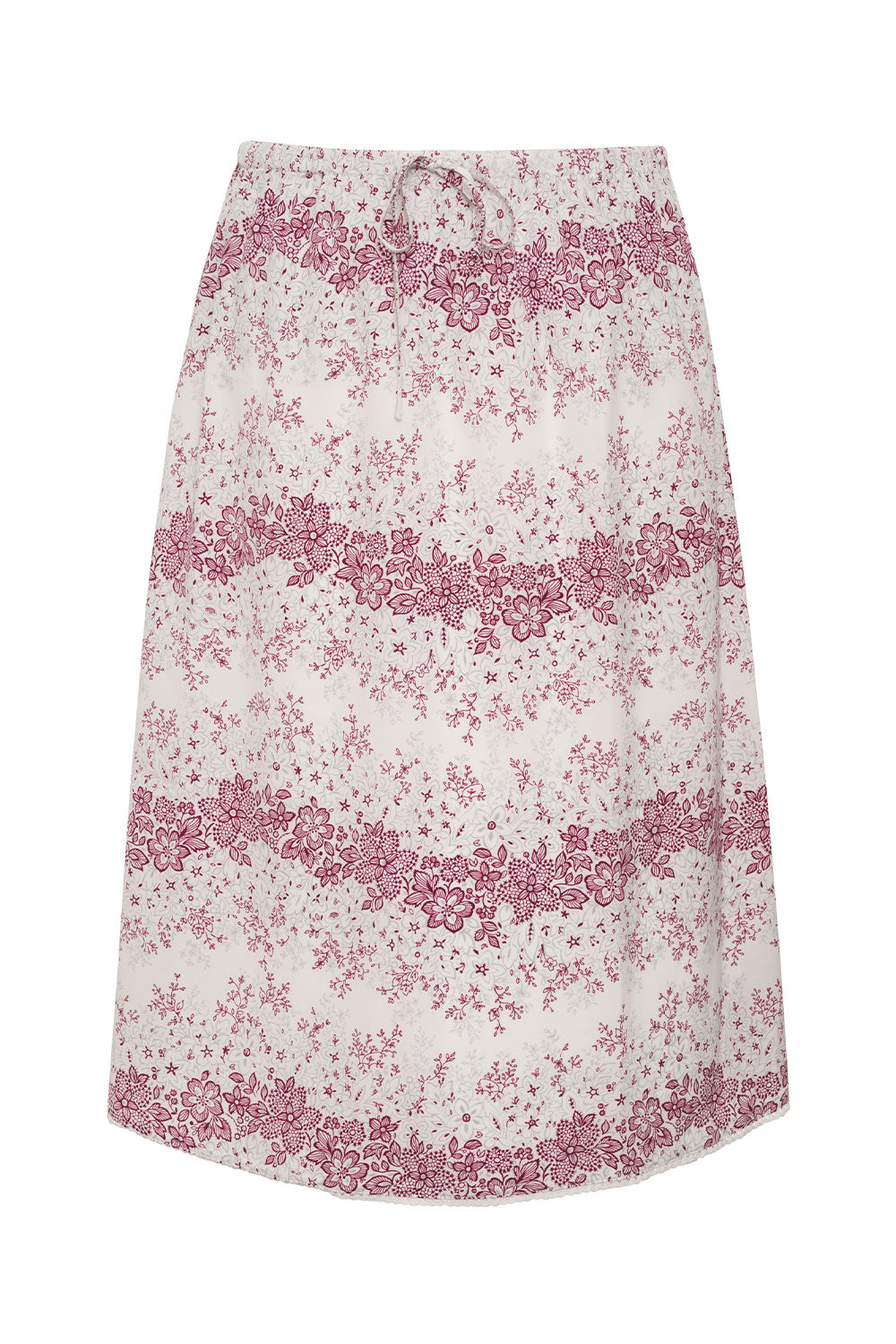 Sienna Floral Midi Skirt - Bisous Lace - Image 5