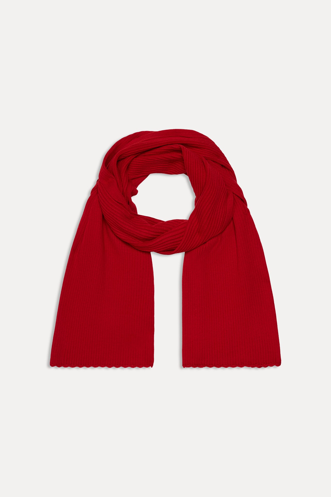 Alternative view of Snug Knit Scarf - Heartstrings