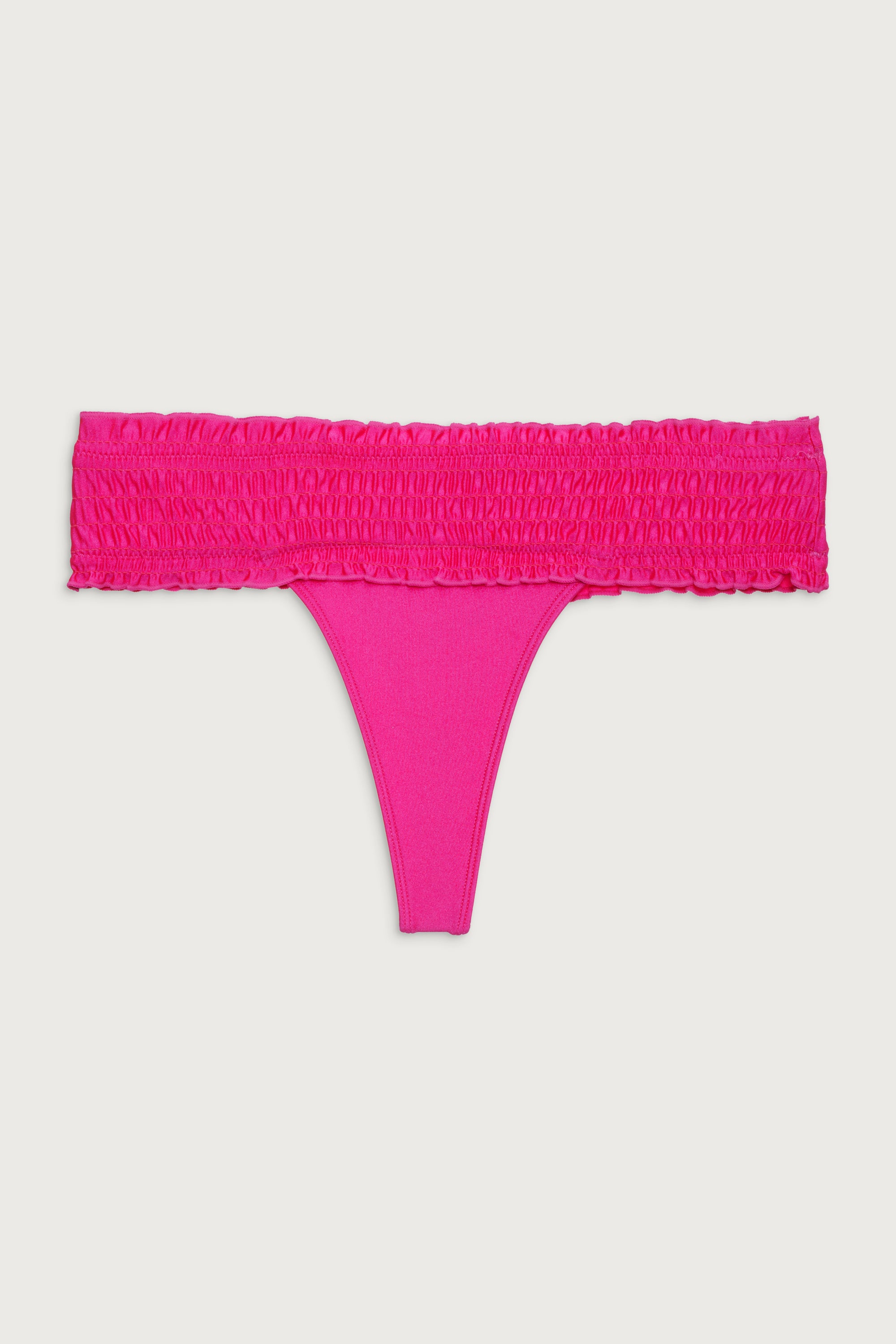 Sofia Micro Shine Bikini Bottom - Candy Pink - Image 3
