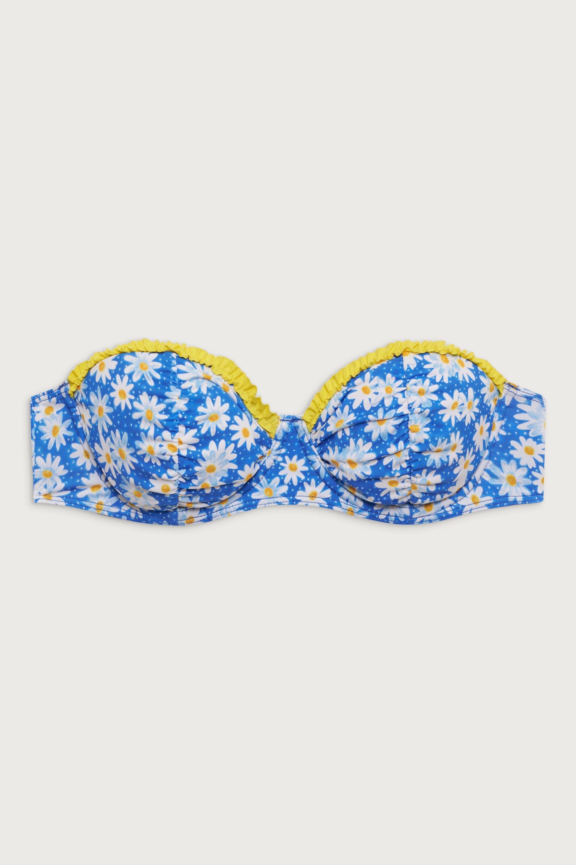Sweetwater Underwire Bikini Top - Blue Daisy - Image 3