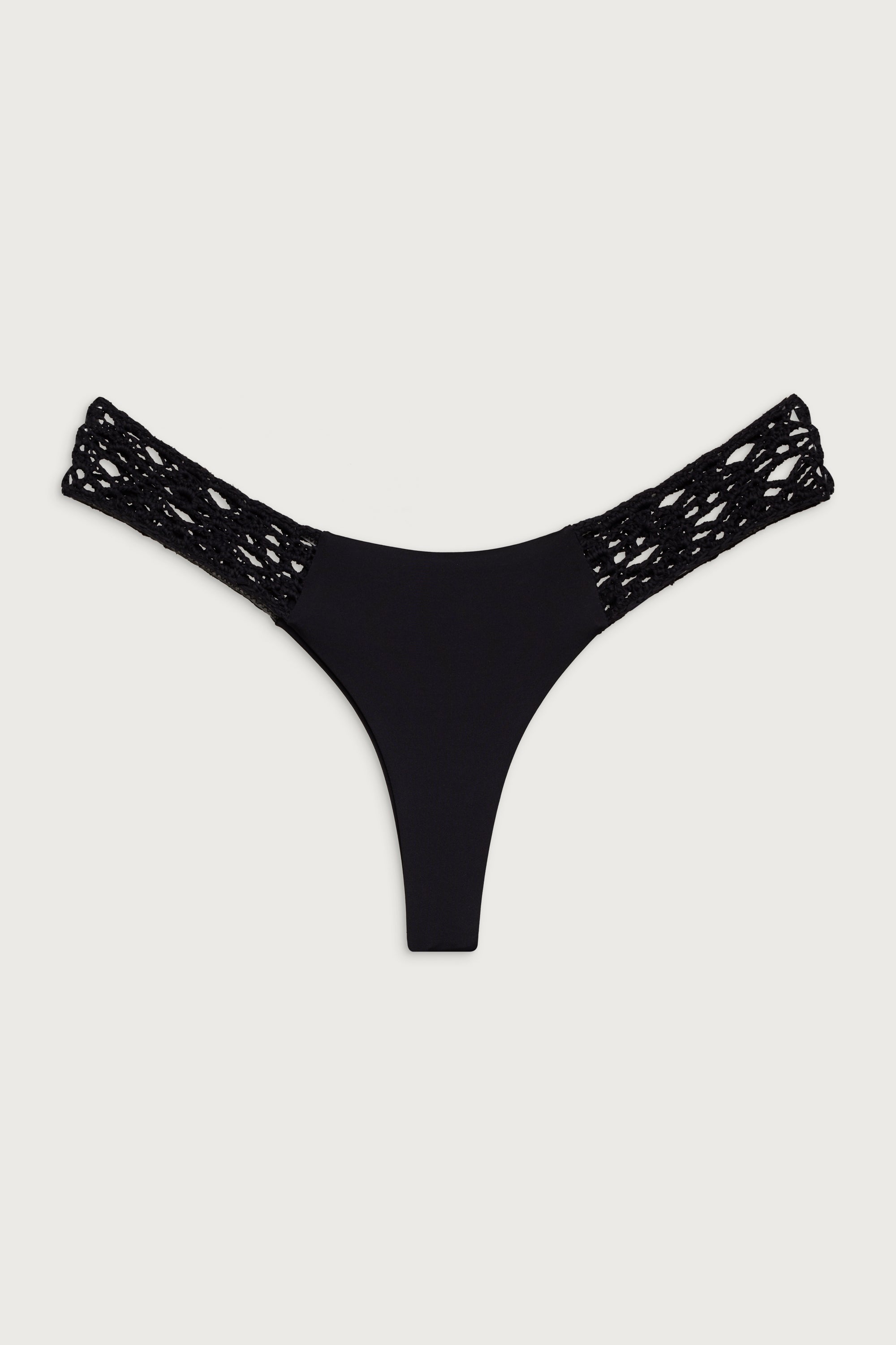 Tanner Cheeky Bikini Bottom - Black - Image 3