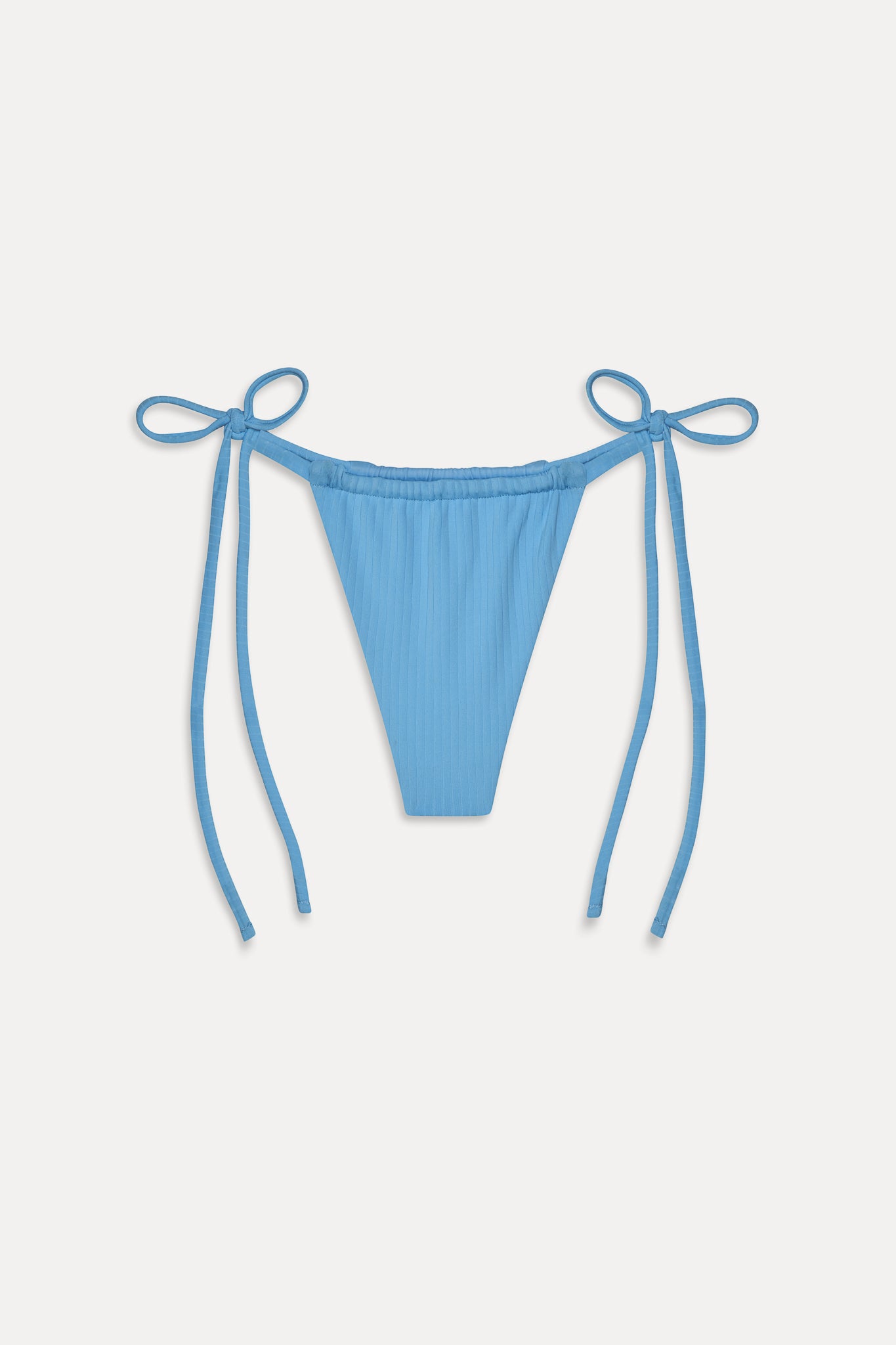 Tia Skimpy String Bikini Bottom - Capri Sky - Image 3