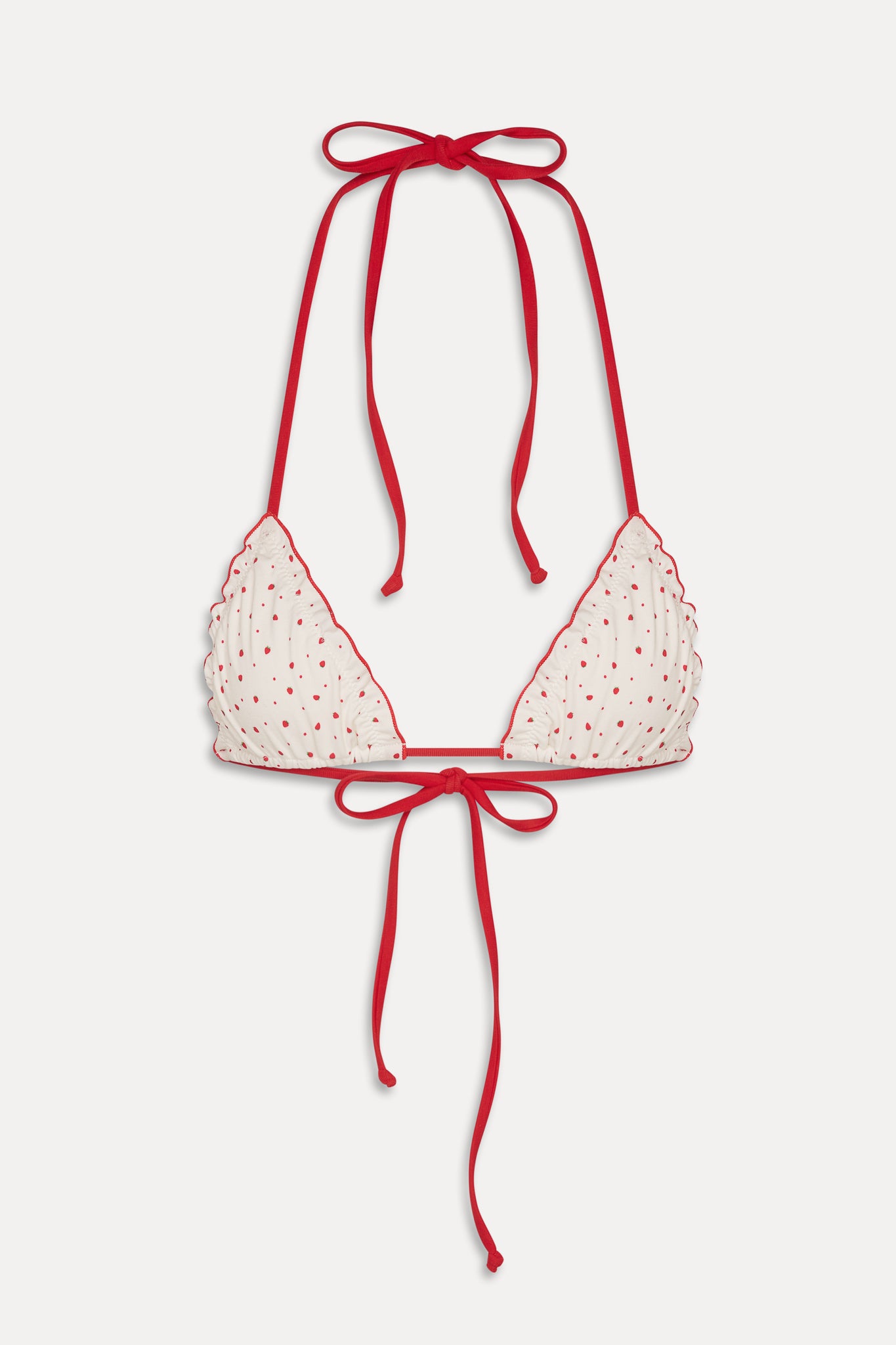 Tidal Skimpy Halter Bikini Top - Tiny Berry - Image 3