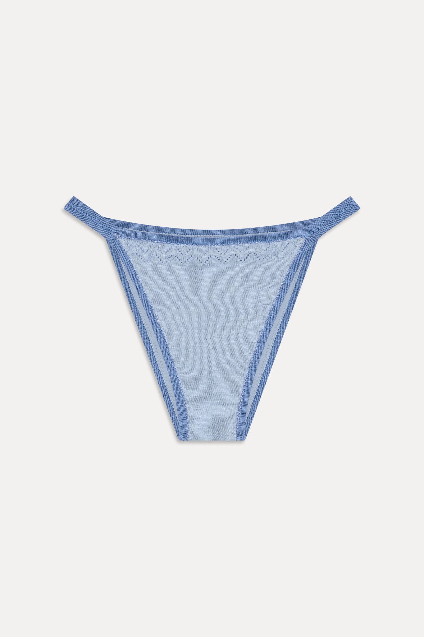 Tide Knit Cheeky Bikini Bottom - Malibu Tide - Image 3