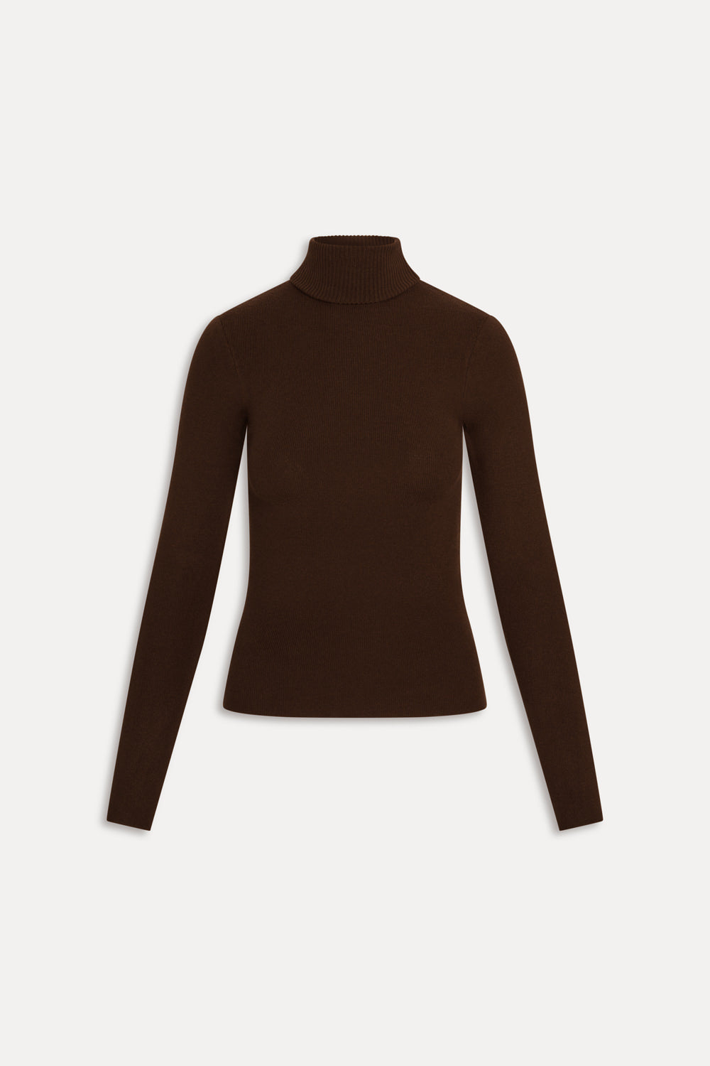 Tucker Knit Turtleneck Sweater - Amber - Image 3