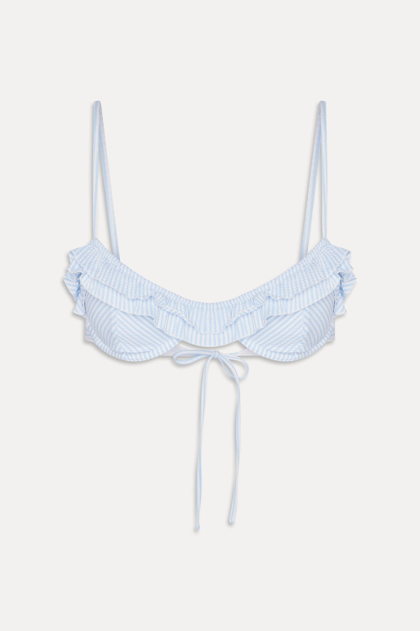 Venus Underwire Bikini Top - Saltwater Stripe - Image 3