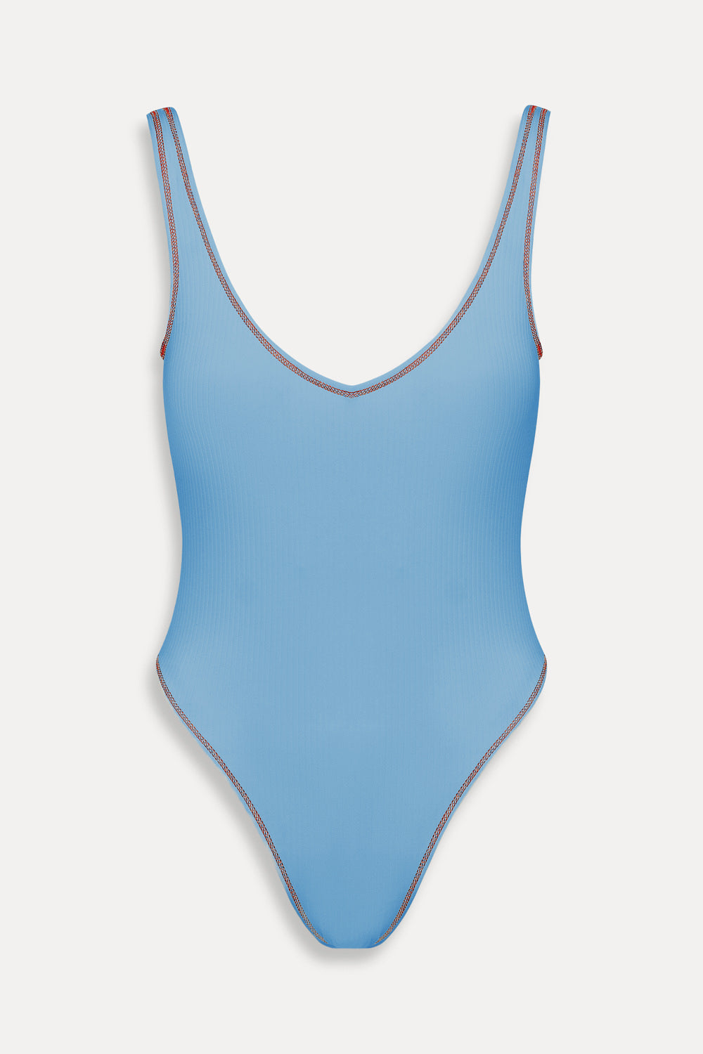 Verona High Cut One Piece Swimsuit - Capri Sky - Image 3