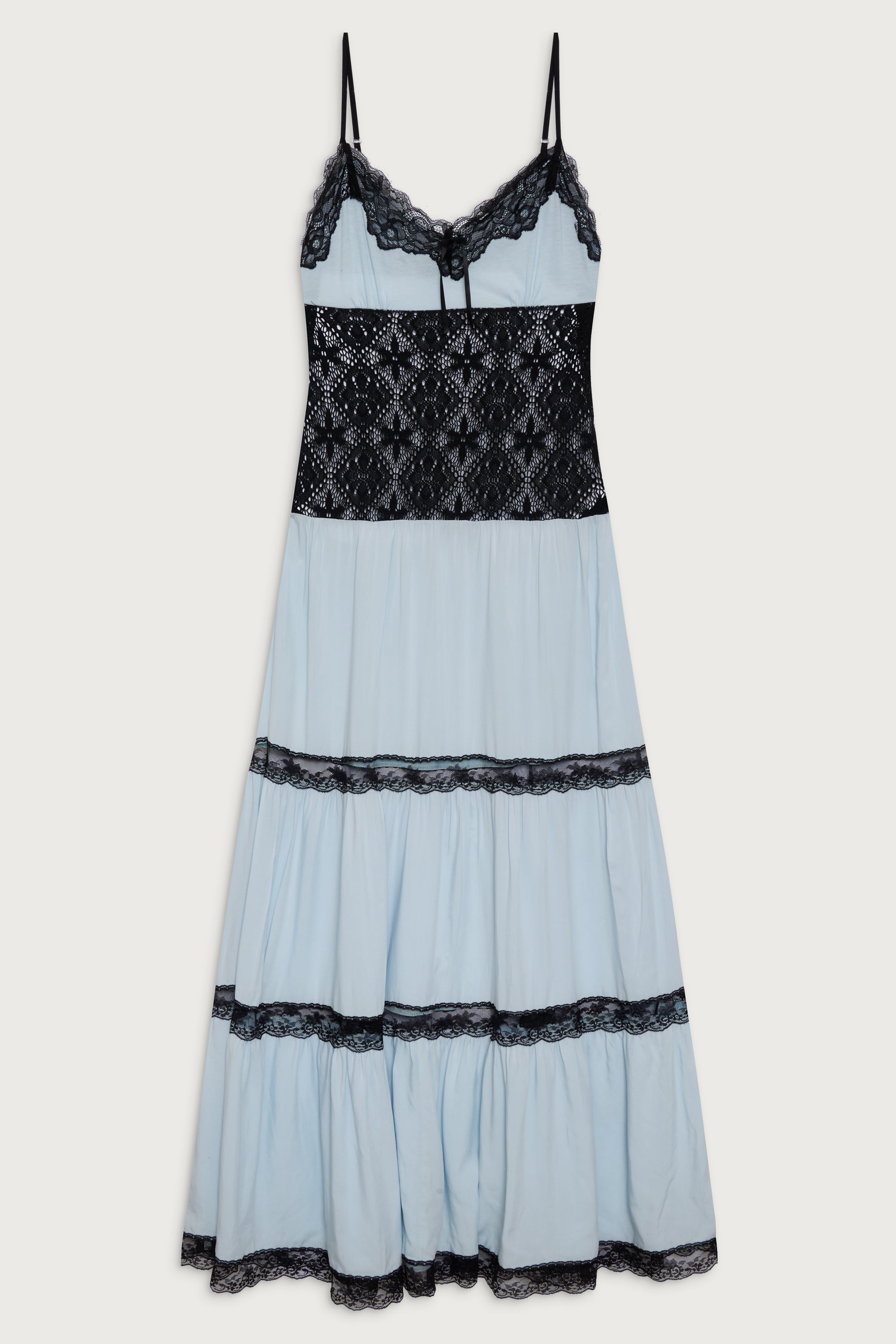 Vineyard Crochet Maxi Dress - Moonlight - Image 3